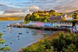 Portree Skye rural Highlands smallest